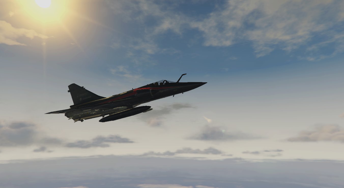 Dassault Mirage 2000-5 Black